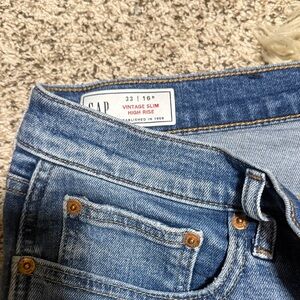 GAP Blue Denim High Rise Jeans